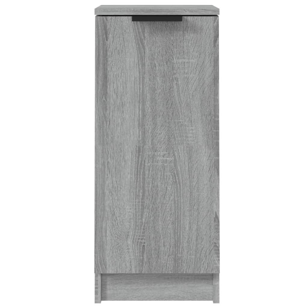 Sideboards 2 Stk. Grau Sonoma 30x30x70 cm Holzwerkstoff