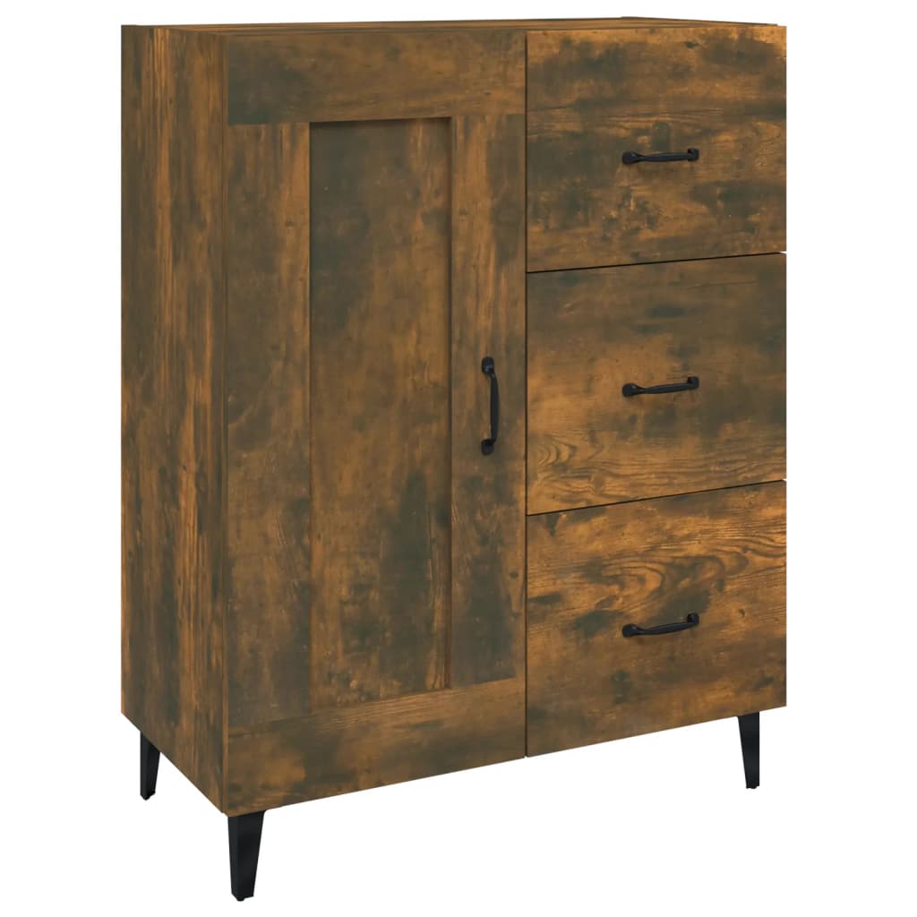 Sideboard Räuchereiche 69,5x34x90 cm Holzwerkstoff