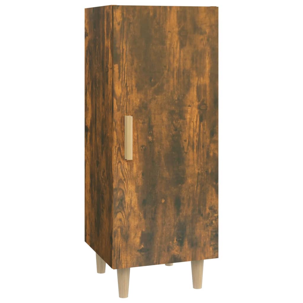 Sideboard Räuchereiche 34,5x34x90 cm Holzwerkstoff