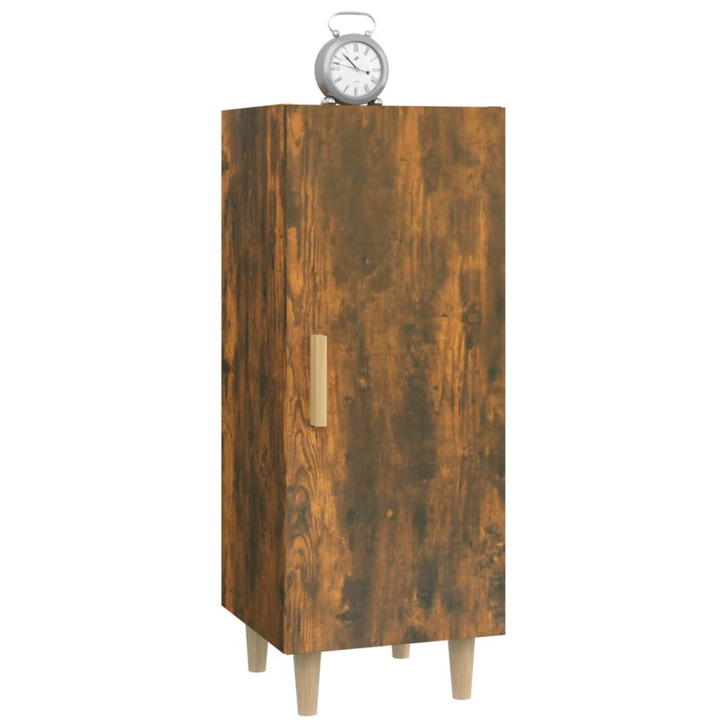 Sideboard Räuchereiche 34,5x34x90 cm Holzwerkstoff