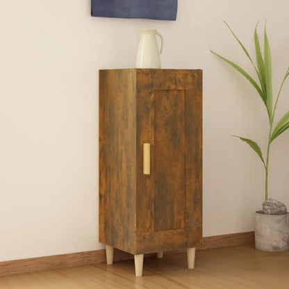 Sideboard Räuchereiche 34,5x34x90 cm Holzwerkstoff