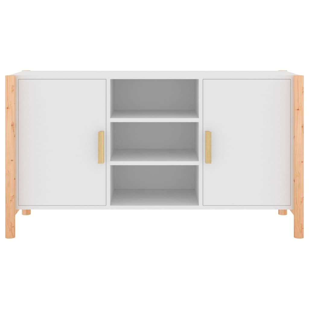 Sideboard Weiß 107x38x60 cm Holzwerkstoff