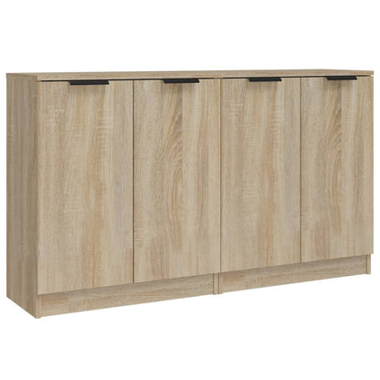 Sideboards 2 Stk. Sonoma-Eiche 60x30x70 cm Holzwerkstoff