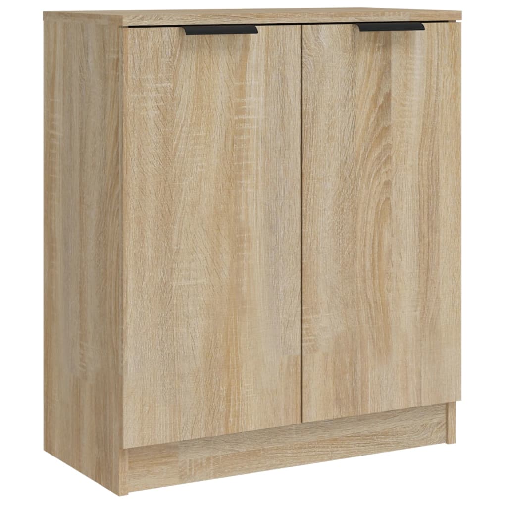 Sideboards 2 Stk. Sonoma-Eiche 60x30x70 cm Holzwerkstoff