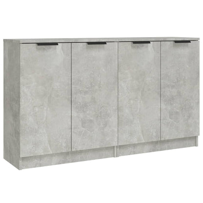 Sideboards 2 Stk. Betongrau 60x30x70 cm Holzwerkstoff