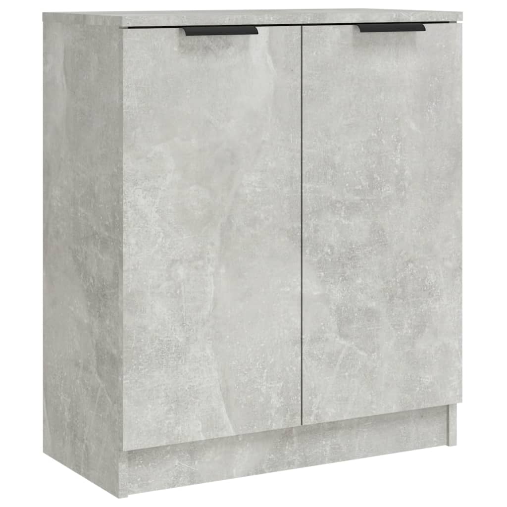 Sideboards 2 Stk. Betongrau 60x30x70 cm Holzwerkstoff