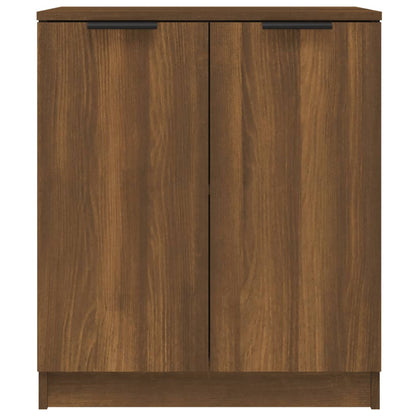 Sideboards 2 Stk. Braun Eichen-Optik 60x30x70 cm Holzwerkstoff