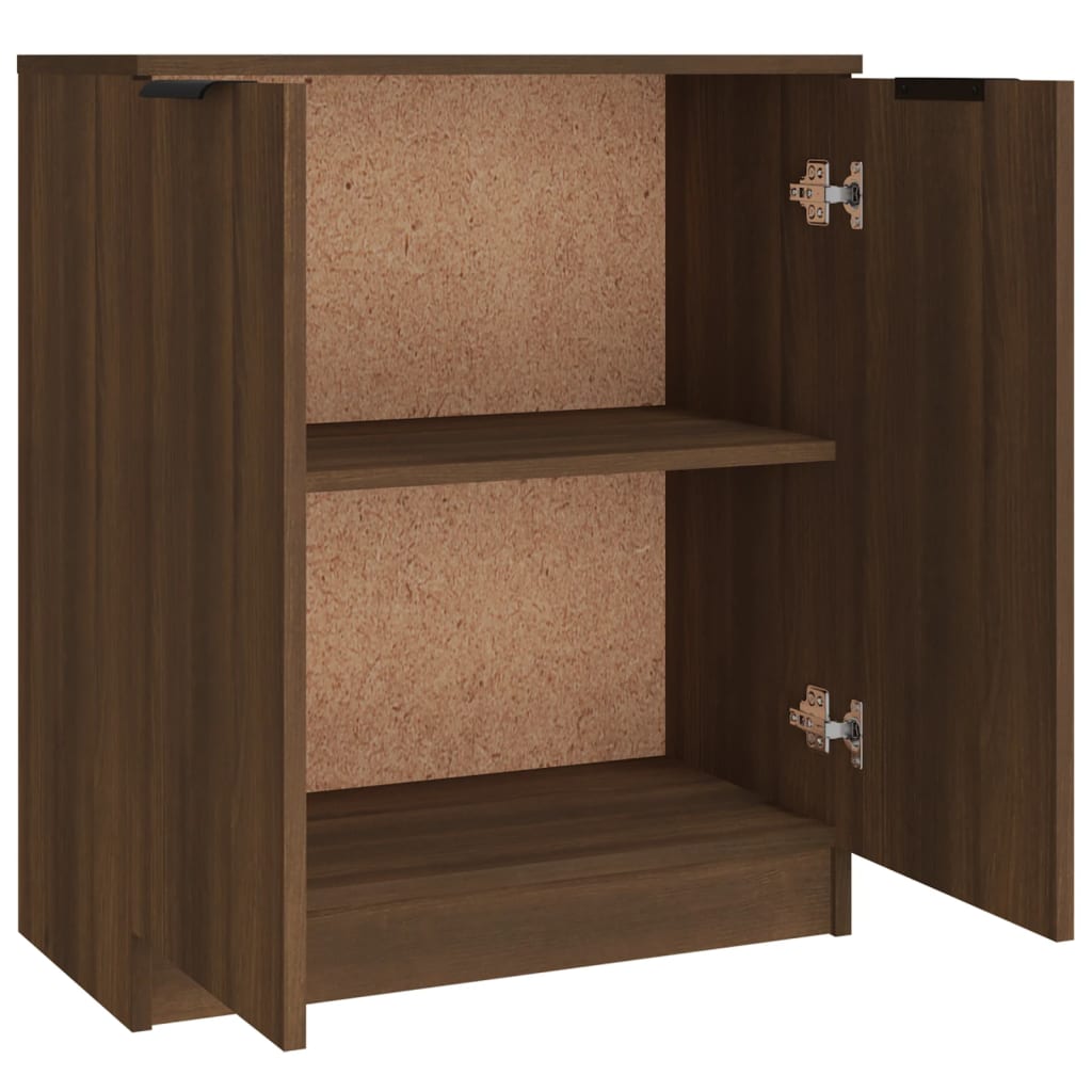 Sideboards 3 Stk. Braun Eichen-Optik Holzwerkstoff