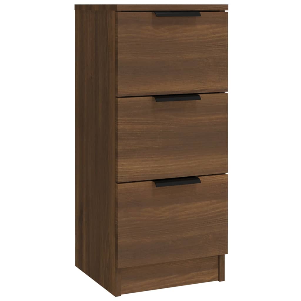 Sideboards 3 Stk. Braun Eichen-Optik Holzwerkstoff