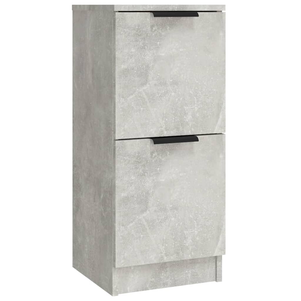 Sideboards 3 Stk. Betongrau Holzwerkstoff