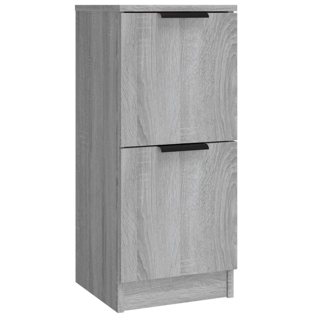 Sideboards 3 Stk. Grau Sonoma Holzwerkstoff