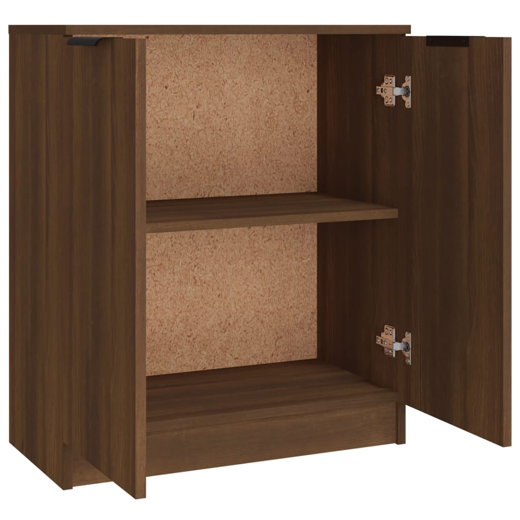 Sideboards 3 Stk. Braun Eichen-Optik Holzwerkstoff