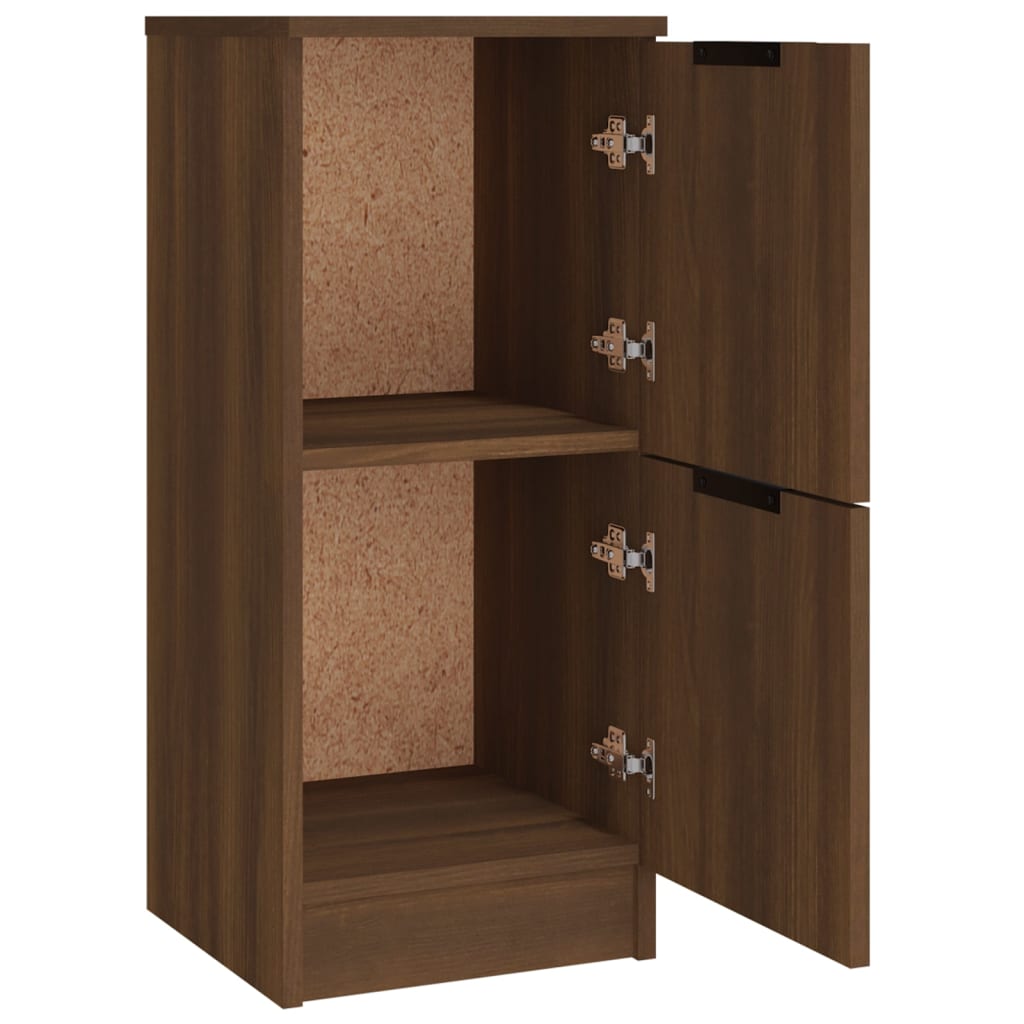 Sideboards 3 Stk. Braun Eichen-Optik Holzwerkstoff