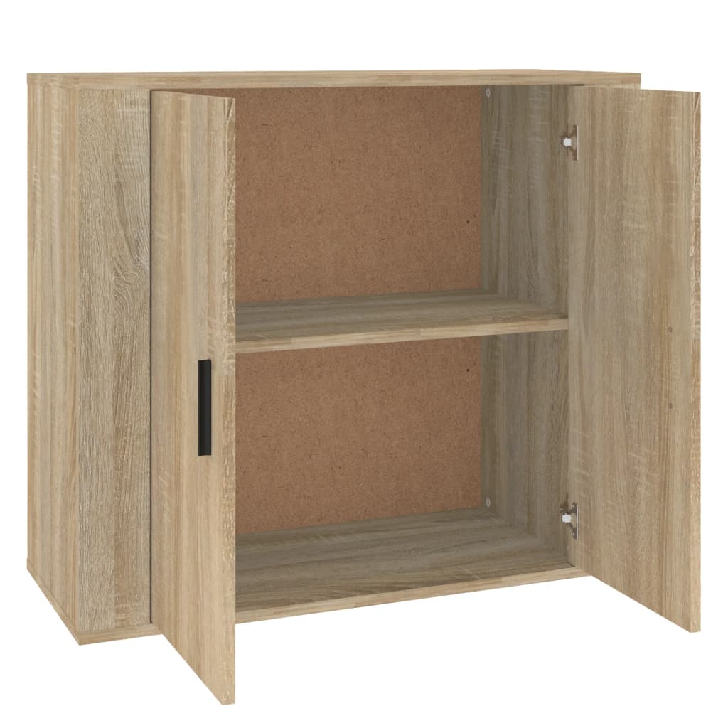 Sideboard Sonoma-Eiche 80x33x70 cm Holzwerkstoff