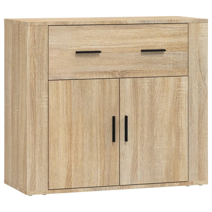 Sideboard Sonoma-Eiche 80x33x70 cm Holzwerkstoff