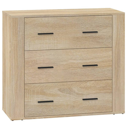 Sideboard Sonoma-Eiche 80x33x70 cm Holzwerkstoff