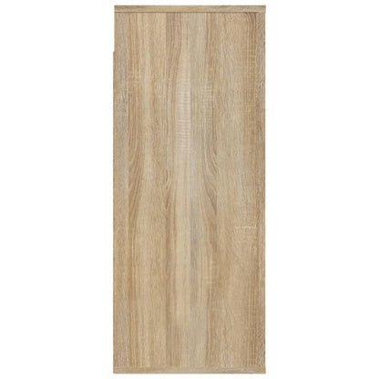 Wandschrank Sonoma-Eiche 80x33x80 cm Holzwerkstoff