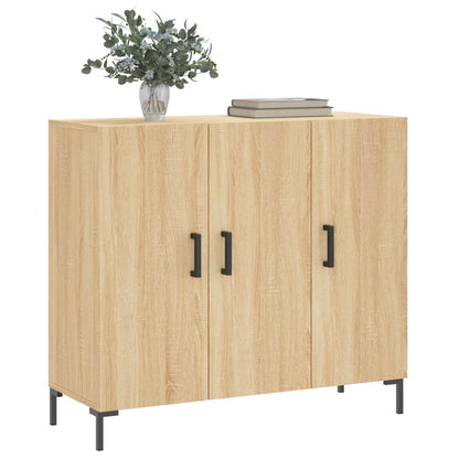 Sideboard Sonoma-Eiche 90x34x80 cm Holzwerkstoff