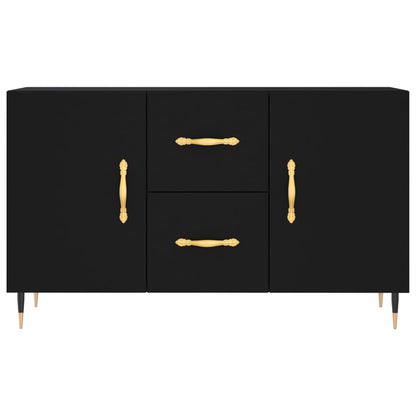 Sideboard Schwarz 100x36x60 cm Holzwerkstoff