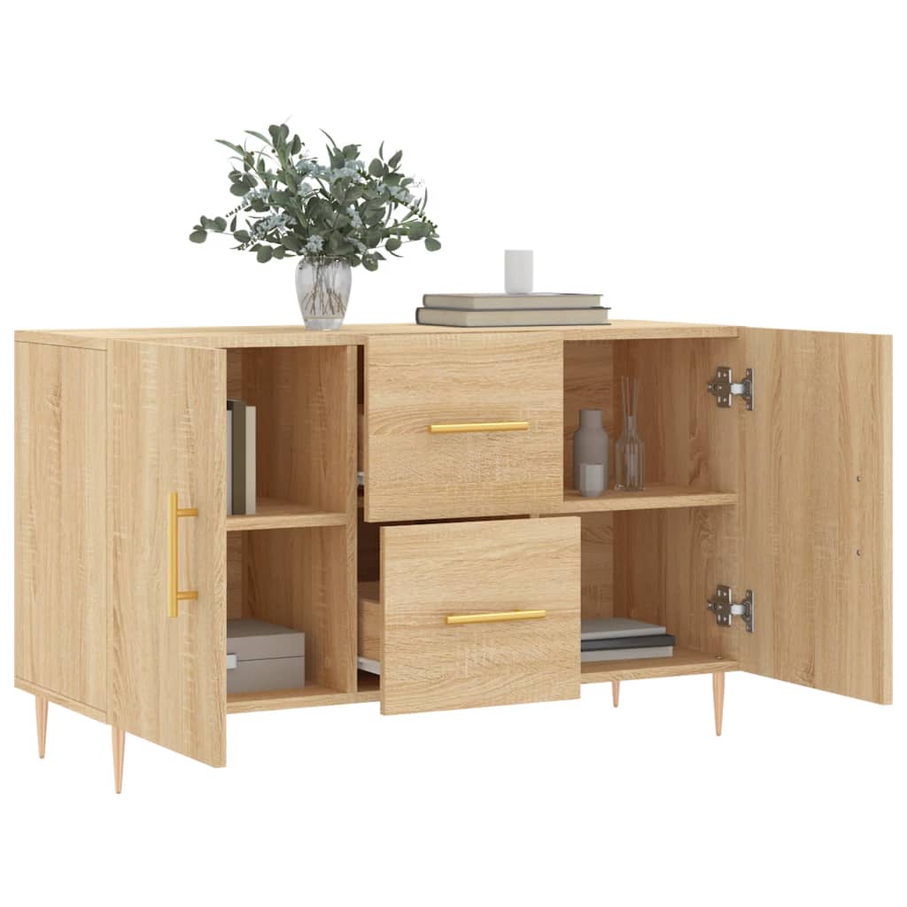 Sideboard Sonoma-Eiche 100x36x60 cm Holzwerkstoff