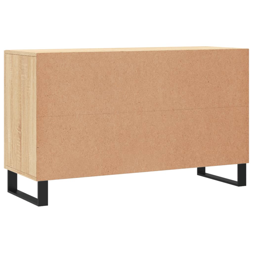 Sideboard Sonoma-Eiche 100x36x60 cm Holzwerkstoff