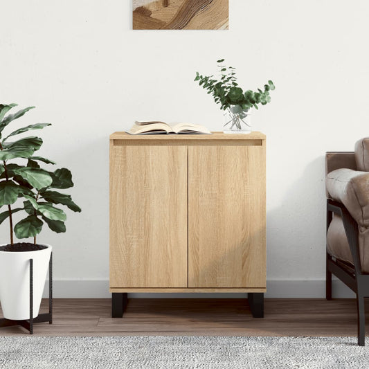 Sideboard Sonoma-Eiche 60x35x70 cm Holzwerkstoff