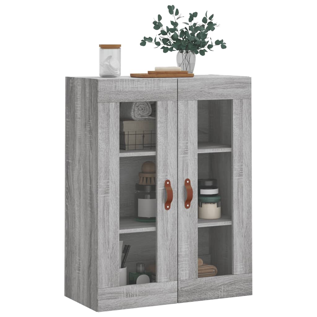 Wandschrank Grau Sonoma 69,5x34x90 cm