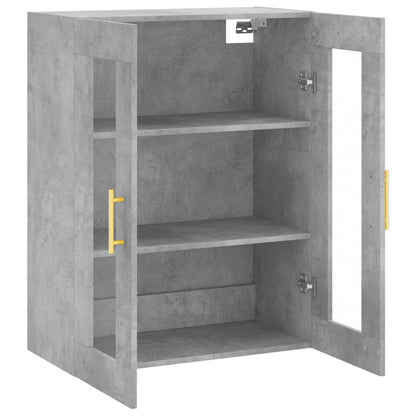 Wandschrank Betongrau 69,5x34x90 cm