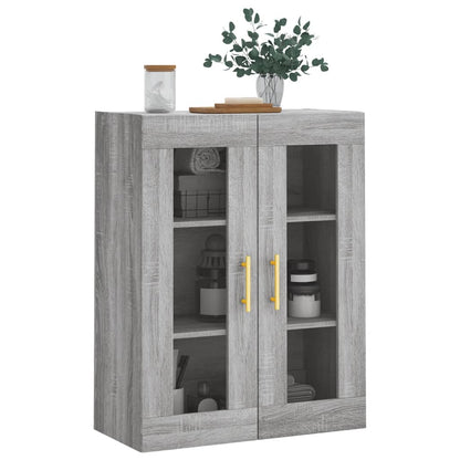 Wandschrank Grau Sonoma 69,5x34x90 cm