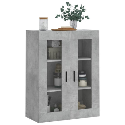 Wandschrank Betongrau 69,5x34x90 cm