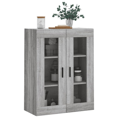 Wandschrank Grau Sonoma 69,5x34x90 cm