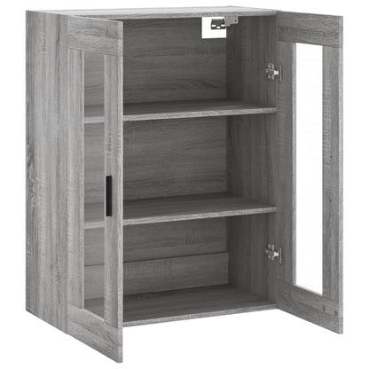 Wandschrank Grau Sonoma 69,5x34x90 cm