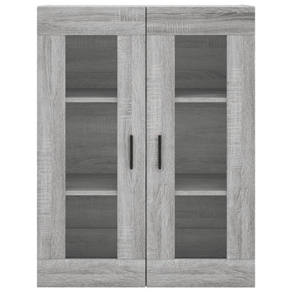 Wandschrank Grau Sonoma 69,5x34x90 cm