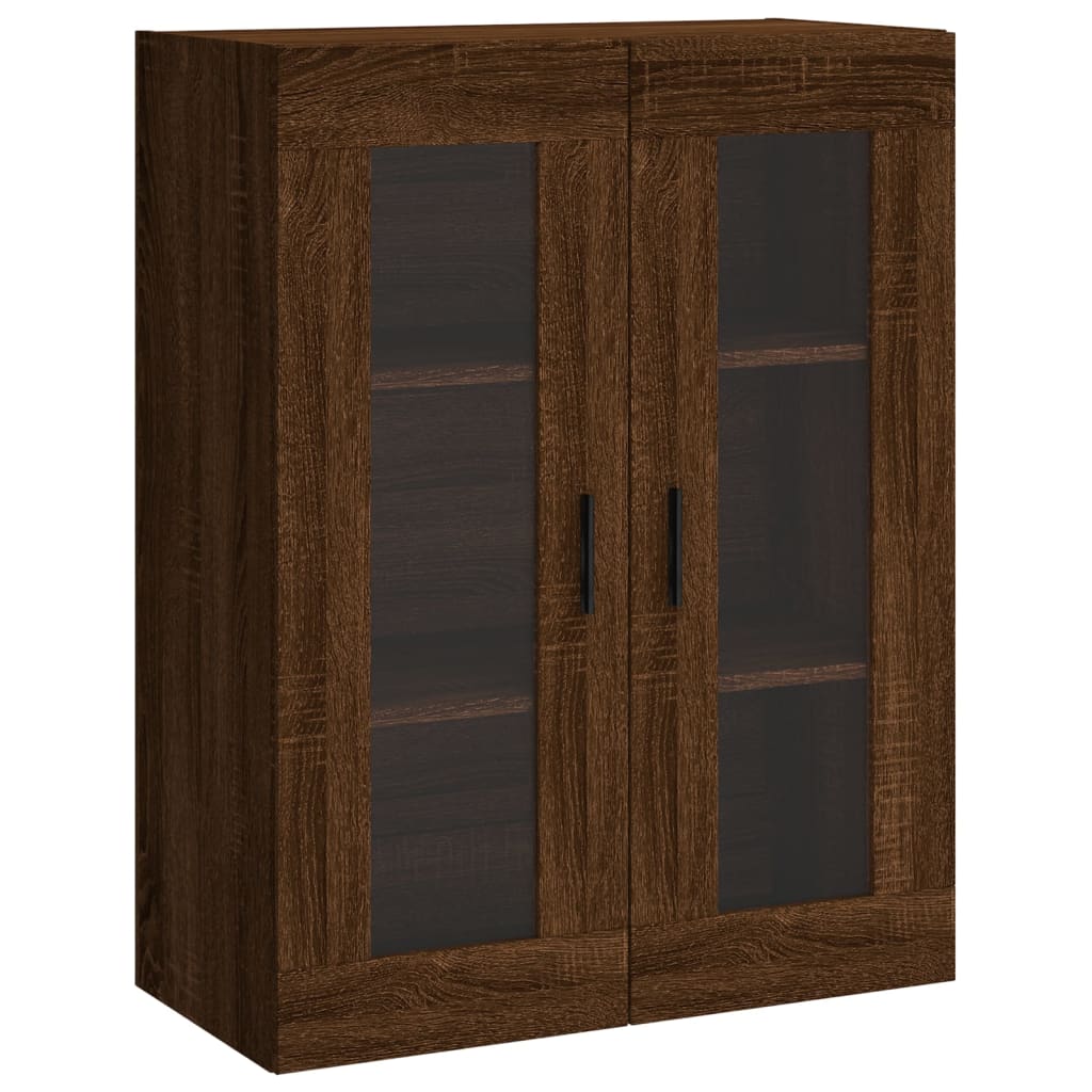 Wandschrank Braun Eichen-Optik 69,5x34x90 cm