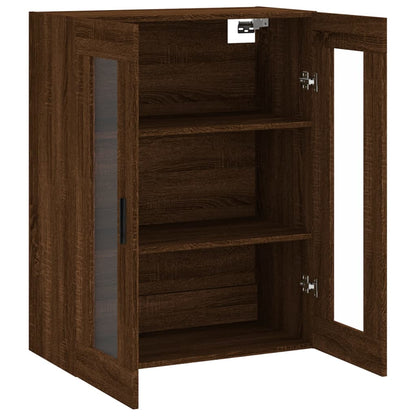 Wandschrank Braun Eichen-Optik 69,5x34x90 cm