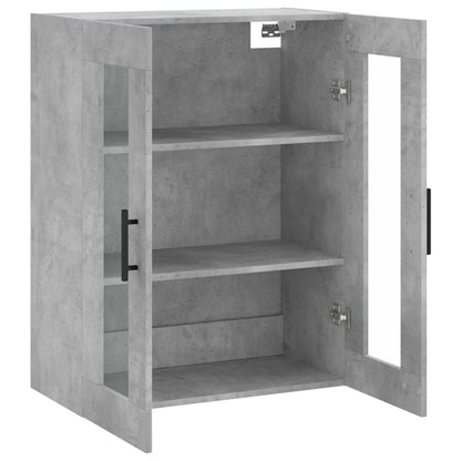 Wandschrank Betongrau 69,5x34x90 cm