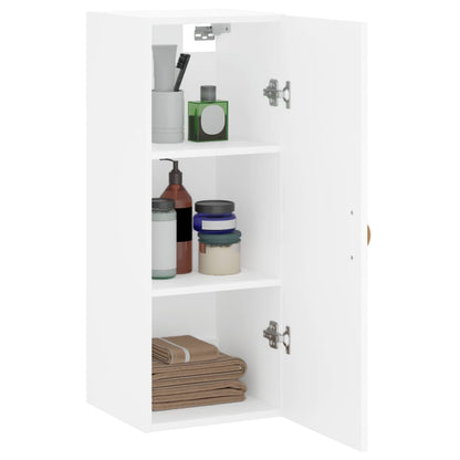 Wandschrank Weiß 34,5x34x90 cm