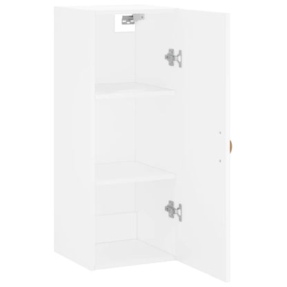 Wandschrank Weiß 34,5x34x90 cm