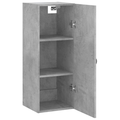 Wandschrank Betongrau 34,5x34x90 cm