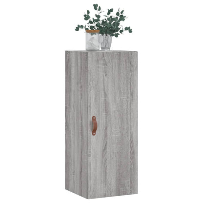 Wandschrank Grau Sonoma 34,5x34x90 cm