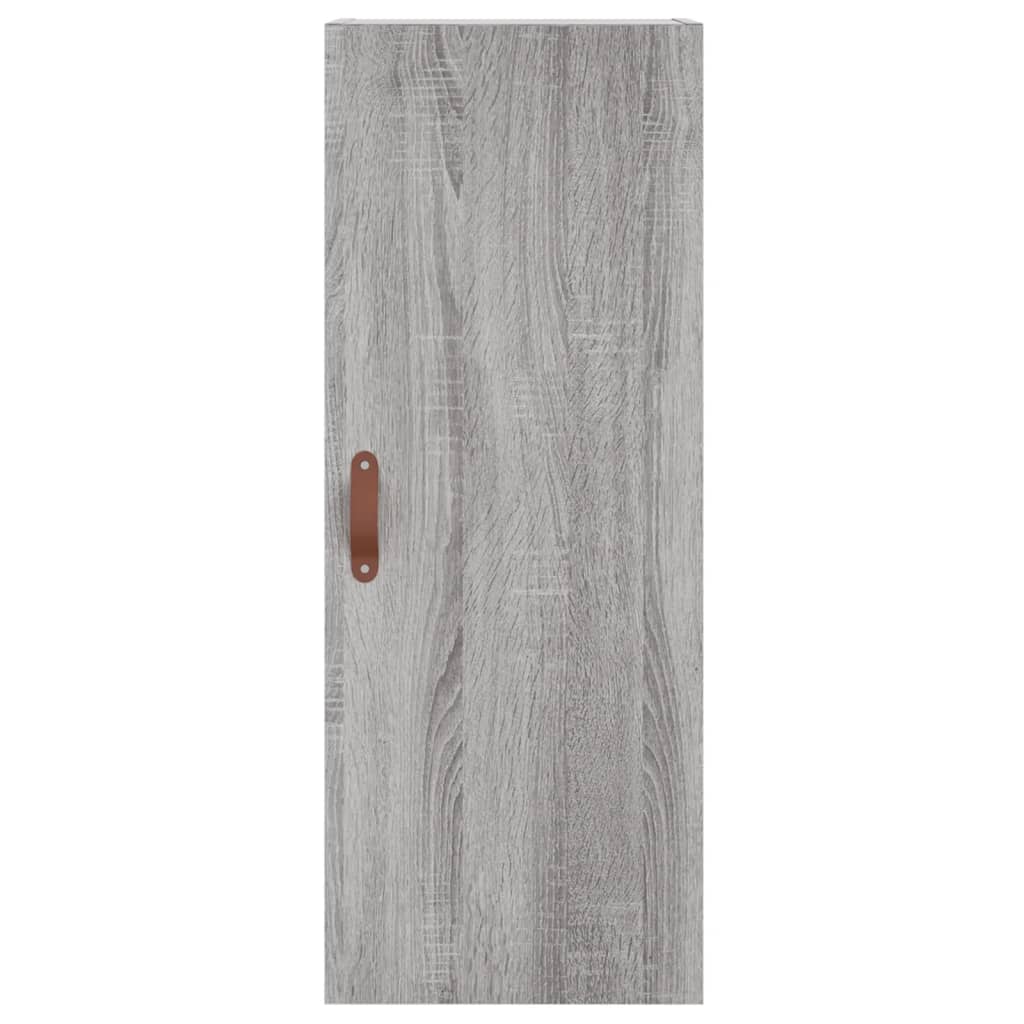 Wandschrank Grau Sonoma 34,5x34x90 cm