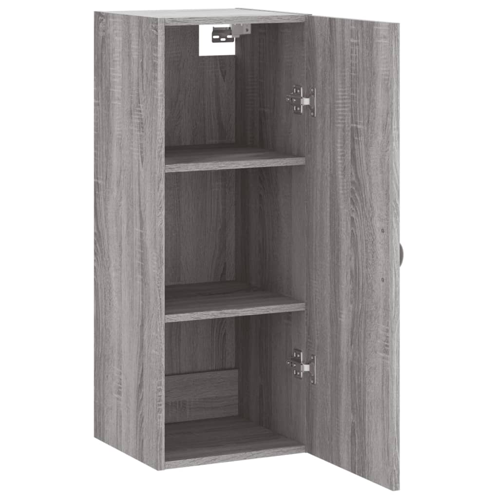 Wandschrank Grau Sonoma 34,5x34x90 cm