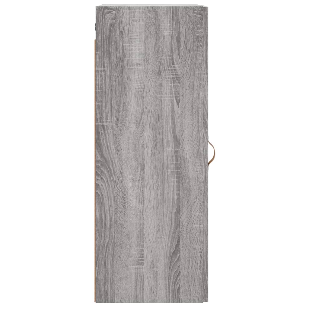 Wandschrank Grau Sonoma 34,5x34x90 cm