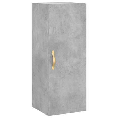 Wandschrank Betongrau 34,5x34x90 cm