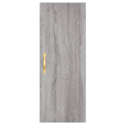 Wandschrank Grau Sonoma 34,5x34x90 cm