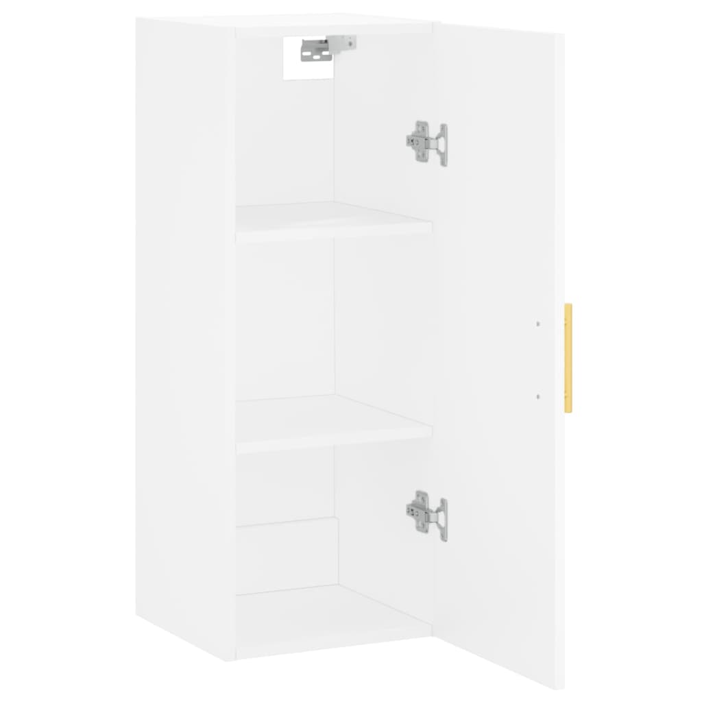 Wandschrank Weiß 34,5x34x90 cm