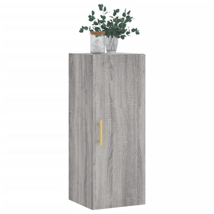 Wandschrank Grau Sonoma 34,5x34x90 cm