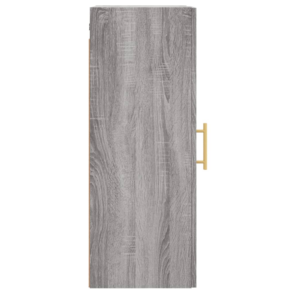 Wandschrank Grau Sonoma 34,5x34x90 cm