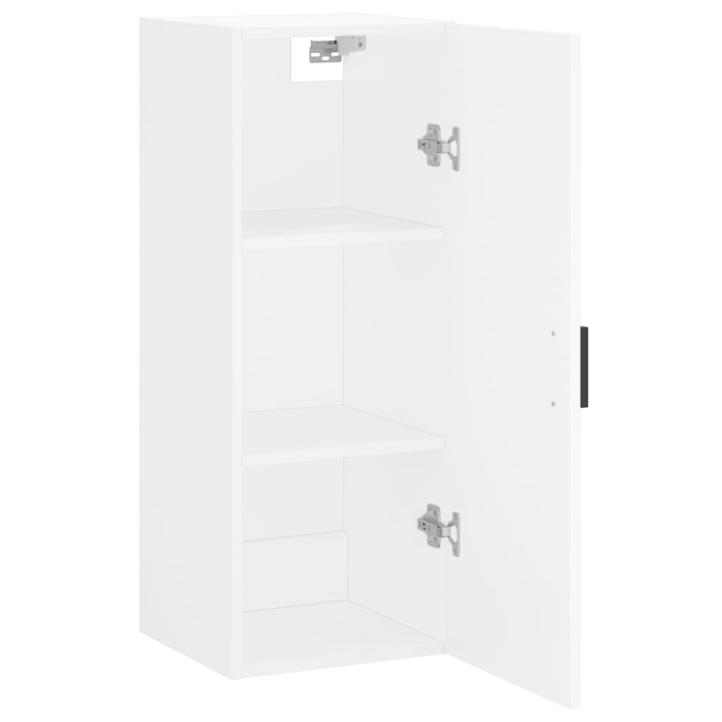 Wandschrank Weiß 34,5x34x90 cm