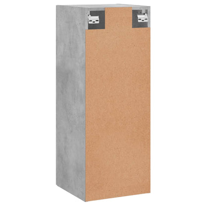 Wandschrank Betongrau 34,5x34x90 cm